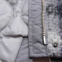 Blauer Usa Jacke/Mantel aus Wolle
