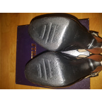 Le Silla  Sandals Patent leather in Black