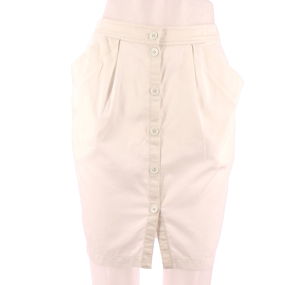 Tara Jarmon Skirt Cotton in White