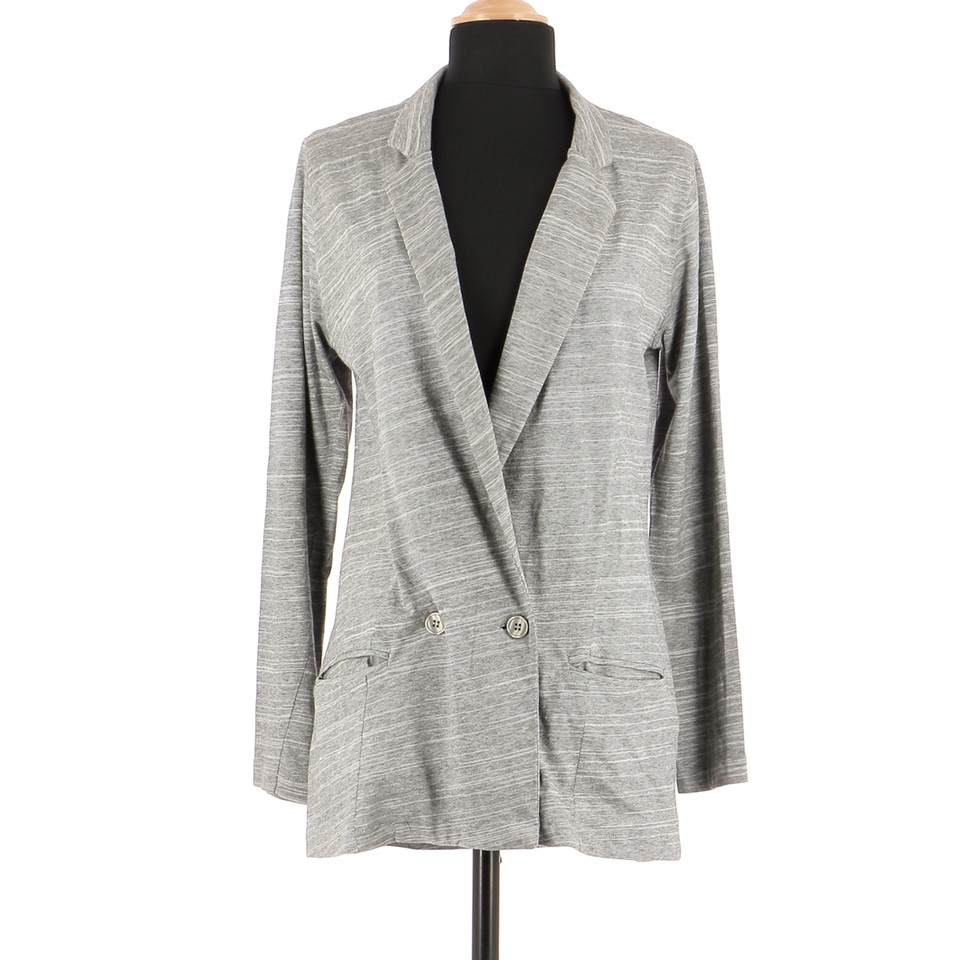 American Vintage Jacke/Mantel aus Baumwolle in Grau