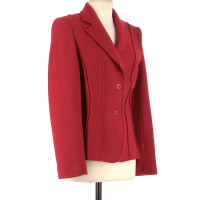 Rodier Jacke/Mantel aus Wolle in Rot