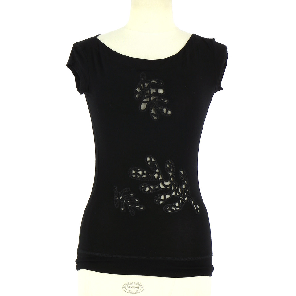 Ferre Top en Viscose en Noir