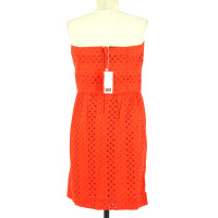 Comptoir Des Cotonniers Kleid aus Baumwolle in Orange