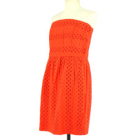 Comptoir Des Cotonniers Kleid aus Baumwolle in Orange