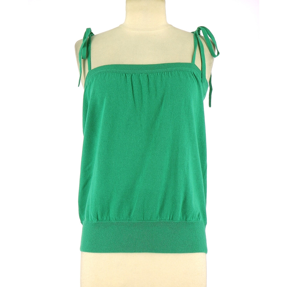 Eric Bompard Top Cashmere in Green