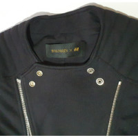 Balmain X H&M Veste/Manteau en Coton en Noir