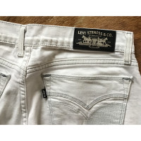 Levi's Jeans aus Jeansstoff in Weiß