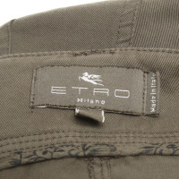 Etro Shorts in Olive