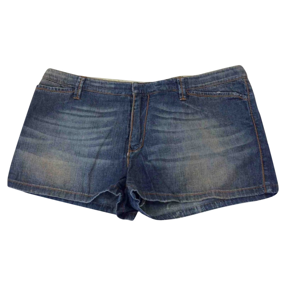 Ermanno Scervino Shorts aus Jeansstoff in Blau
