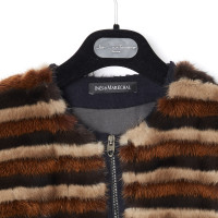 Inès & Maréchal Jacket/Coat Fur in Brown