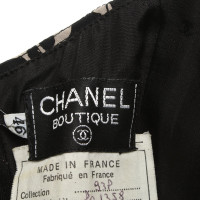 Chanel Silk top in bicolor