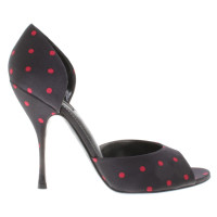 Dolce & Gabbana Peep toes with dots pattern