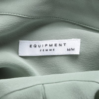 Equipment Blouse in sage green