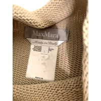 Max Mara Top en Coton en Crème