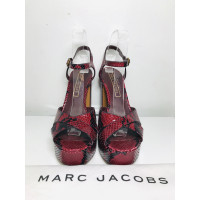 Marc Jacobs Sandals Leather in Red
