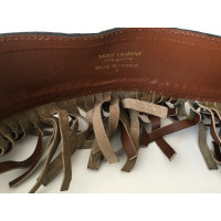 Saint Laurent Belt Leather in Brown