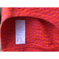 Peter Pilotto Kleid aus Baumwolle in Rot