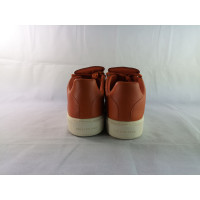 Balenciaga Chaussures de sport en Cuir en Orange