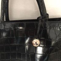 Furla Travel bag Leather in Black