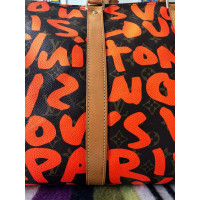 Louis Vuitton Keepall 50 aus Canvas in Orange