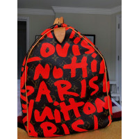 Louis Vuitton Keepall 50 aus Canvas in Orange
