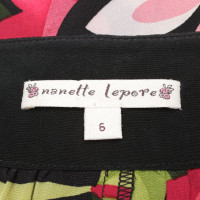 Nanette Lepore Robe en soie avec motif