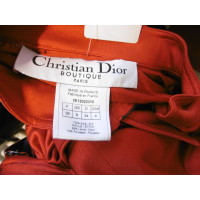 Christian Dior Veste/Manteau en Soie en Rouge