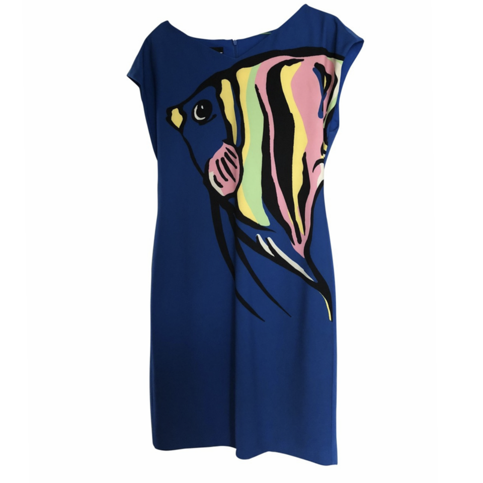 Moschino Kleid in Blau