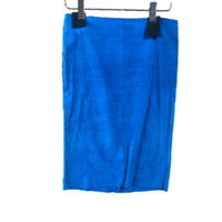 Jitrois Completo in Pelle scamosciata in Blu