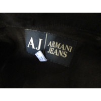 Armani Jeans Blazer Linen in Black