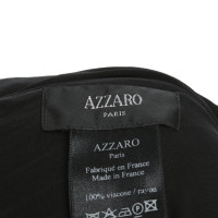 Azzaro Kleid aus Viskose in Schwarz