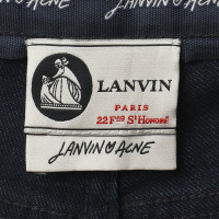 Lanvin Jeans with dark-contrast tie