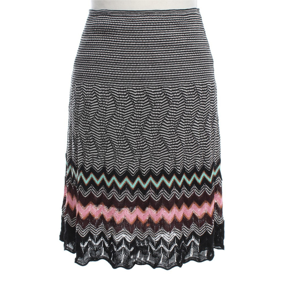 Missoni skirt with striped pattern