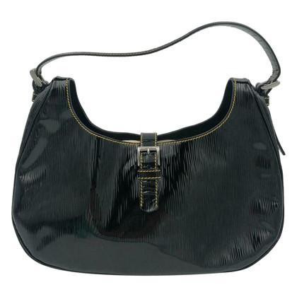 Prada Handbag Patent leather in Black