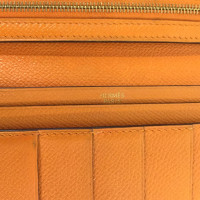Hermès orange portefeuille Hermes