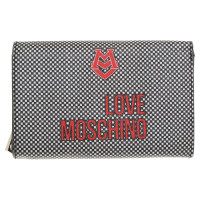 Moschino Portemonnaie in Schwarz/Weiß 