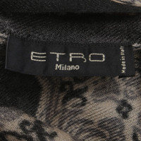 Etro Kasjmier sjaal met paisley patroon