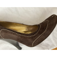 Roberto Cavalli Pumps/Peeptoes Leather in Brown