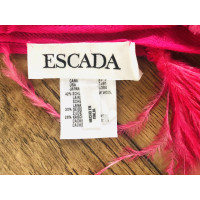 Escada Sjaal Wol in Roze