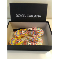 Dolce & Gabbana Sandalen aus Leder