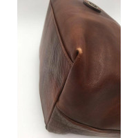 0039 Italy Shopper Leather in Brown