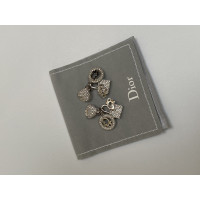 Christian Dior Earring Steel in Silvery
