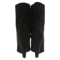 Armani Ankle boots Suede in Black