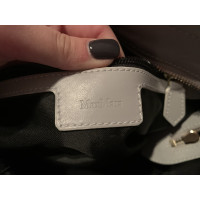 Max Mara Sac à bandoulière en Cuir en Gris