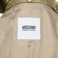 Moschino Cheap And Chic Jacke/Mantel aus Baumwolle in Khaki
