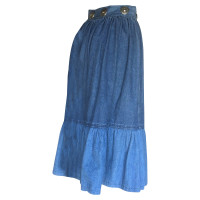 Philosophy Di Alberta Ferretti Skirt Jeans fabric in Blue