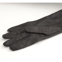 Jil Sander Handschuhe aus Leder in Braun