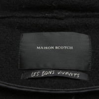 Maison Scotch Jacket/Coat Wool in Blue