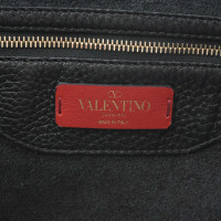 Valentino Garavani Tote Bag aus Leder in Schwarz