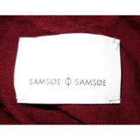 Samsøe & Samsøe Strick aus Wolle in Bordeaux